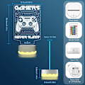 Miniatyrbild 4 av 7: Spel 3D nattlampa, Attivolife gamepad Illusion Hologram La