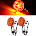 Miniatyrbillede 4 af 9: 2 stk. Universelle 12V Motorcykel Blinklys Indikatorlys Blinkende Lampe