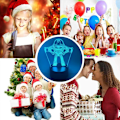 Miniatyrbilde 4 av 7: Toy Story Pixar Ultimate Buzz Lightyear Spaceman 3D LED Optisk Illusionslampe for Soverom med Fjernkontroll 7 Farger Astronaut Actionfigur Nattlampe