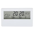 Miniatyrbild 1 av 10: Alarmklocka LED Temperatur och Luftfuktighet Digital Display Natt Användning Ögonskydd Klocka