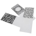 Miniatyrbillede 10 af 10: 3 stk. plast prægemapper præget skabelon DIY kortfremstilling scrapbooking papirhåndværk