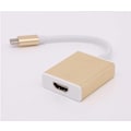 Pikkukuva 4 / 4: USB 3.1 Type-C - HDMI-sovitinkaapeli MacBookille, HDMI HD -videomuunnos 2K