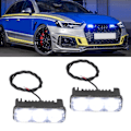 Miniatyrbilde 11 av 11: LED Frontgrill Advarselslys Universell Dagkjørelys for Biler Motorsykler