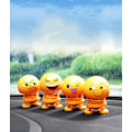 Miniatyrbild 1 av 4: Bilemoji-paket vår smiley face skakande huvuddocka bilprydnader Minions（nummer 13）