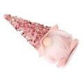 Miniatyrbillede 3 af 5: Ansigtsløs Nisse Dukke Dekoration Lykkebringer Munterhed Moderne Julepynt Dukker til Vindueskarm Bogreol Pink