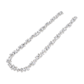 Miniatyrbillede 5 af 10: Rhinestone Trim 1 Yard Farveægte Slidstærk Tyk Iøjnefaldende Bred Anvendelse Rhinestone Applikation Hvid