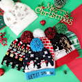 Miniatyrbild 6 av 6: LED-upplyst mössa, stickad beanie med färgglada LED-lampor, överraskande julklapp, semester- och födelsedagspresent till barn, pojkar och flickor