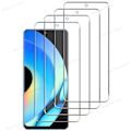 Miniatyrbild 2 av 5: 4PCS skärmskydd för Realme C33 härdat glas
