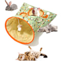 Miniatyrbild 3 av 5: Kattunnel Väska Fällbar Interaktiv 5 Hål Crinkle Ljud Tunnel Husdjur Borr Hink med Plyschbollar för Katter Kattungar Hedgehog