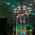 Miniatyrbild 4 av 7: Färgglad 3D Geometri Projektionsnattlampa Vintage Bohemian