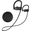 Pikkukuva 1 / 7: Bluetooth-kuulokkeet, 5.3 langattomat urheilukuulokkeet IPX7 vedenpitävät mikrofonilla, stereovahvistavat korvan sisäiset kuulokkeet, melunvaimennuskuulokkeet kuntosalille BlackGrey