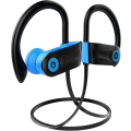 Pikkukuva 1 / 7: Bluetooth-kuulokkeet, Bluetooth 5.3 langattomat kuulokkeet 16 tunnin toistoajalla, stereobassolla IPX7 vedenpitävät korvakuulokkeet treeniin ja urheiluun Blue