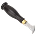 Miniatyrbilde 6 av 8: Shallow Slot Leather Edge Creaser Sandalwood Handle Rustfritt Stål Edge Creasing Tool(1mm)