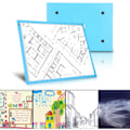 Miniatyrbilde 10 av 10: LED-lys tavle A3 lysstyrke Artcraft Tracing Light Digital Graphics Tablet for tegning