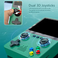 Miniatyrbilde 8 av 9: Håndholdt spillkonsoll Dual 3D joystick 3,5 tommers IPS-skjerm 11 simulator Retro bærbar spillkonsoll med 32 GB minnekort