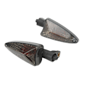 Pikkukuva 1 / 11: 2 kpl 12V Moottoripyörän Vilkut Valot Amber Keltainen Led-Indikaattorit K02 G310GS K03 G310R K50 R1200GS R1250GS