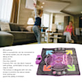 Miniatyrbild 3 av 6: Dansmatta Trådlös Bluetooth AUX Inbyggd Musik 4 Spellägen Elektronisk Dansplatta Spel Leksaker med Mikrofon för 3 År och Uppåt