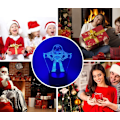 Miniatyrbilde 5 av 7: Toy Story Pixar Ultimate Buzz Lightyear Spaceman 3D LED Optisk Illusionslampe for Soverom med Fjernkontroll 7 Farger Astronaut Actionfigur Nattlampe