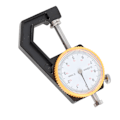 Pikkukuva 7 / 10: Paksuusmittari Testeri Dial Flat Head Kasvisparkittu Nahka DIY Mittaustyökalu 0-20mm