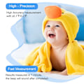 Miniatyrbild 8 av 9: Digital Termometer för Vuxna och Barn, Oral Termometer för Baby Rektal och Underarms Termometer för Feberlarm Medicinsk Termometer