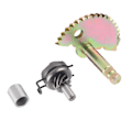 Miniatyrbilde 3 av 11: Profesjonelt Moped Kick Start Gear Metall Startmotor Gear Erstatning for GY6 50/60/80