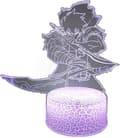 Anime Tegneserie 3D Illusion Natlampe, LED Bordlamper, S
