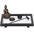 Miniatyrbillede 7 af 10: Zen Have Sand Sten Incensepinde Buddha Statue Hjem Desktop Dekoration Ornamenter