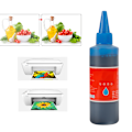Miniatyrbild 4 av 10: 100 ml bläckpatroner påfyllningsflaska passar för HP bläckstråleskrivare (blå)