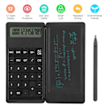 Miniatyrbillede 9 af 10: LCD Foldbar 12 Cifret Display Lommeregner Skriveplade Bærbar Tegneplade med Stylus