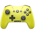 Miniatyrbilde 1 av 7: Bluetooth-kontroller for Switch/PC/Steam/Apple Arcade MFi-spill osv., Switch Pro-kontroller trådløs med justerbar dobbeltbevegelse, Turbo, makroer, 6-akser Yellow