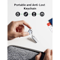 Pikkukuva 4 / 5: USB C - USB -sovitin 3.0  USB C -uros USB -naarassovitin OTG Type C -sovitin MacBook Prolle  MacBook Airille  Samsungin kannettavalle  Harmaa