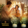 Miniatyrbild 5 av 7: 2 st presenter för pappa från dotter 3D LED nattlampa för F