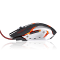 Miniatyrbild 3 av 7: Mekanisk spelmus, 7-färgad RGB-bakgrundsbelysning, ergonomisk design