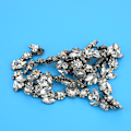 Miniatyrbild 5 av 9: 1 Yard Rhinestones Band Kristall Glas Borr Kedja Trim DIY Dekor Kläder Tillbehör (#1)