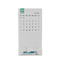 Miniatyrbillede 8 af 10: 2022 Skrivebords Kalender Enkelt Design Tiger År Blank Overflade Robust Holdbar Bred Anvendelighed Mini Kalender 2022