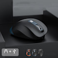 Miniatyrbild 3 av 4: Trådlös mus, ergonomisk trådlös bärbar mobilmus, 2.