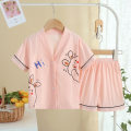 Miniatyrbild 2 av 4: Pyjamas för barn - Flickor & Pojkar Pyjamas,S (Vit)
