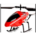 Miniatyrbild 1 av 5: Fjärrstyrd helikopter, flygplansleksak med höjdhållning