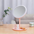 Miniatyrbild 3 av 4: Smart Vanity Mirror Med Ljus Led Desktop Mirror Student F