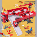 Miniatyrbillede 4 af 5: Legering Engineering Køretøj Simulation Gravemaskine Kran Transp