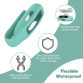 Miniatyrbilde 3 av 5: 4-pakning klipsdeksel kompatibel med Fitbit Inspire 2, mykt silikonklipslås tilbehørsutskifting for Fitbit Inspire 2