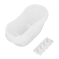 Miniatyrbilde 1 av 10: Badekar Oppbevaring Resin Former Lett Demoulding DIY Epoxy Casting Silikon Former for Oppbevaring Nøkkelring Smykker Godteri