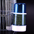 Miniatyrbild 2 av 5: Automatisk fågelmatare Fågel Vattenflaska Drickare Transparent