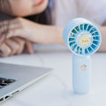 Miniatyrbild 2 av 5: Trådlös Laddning Handhållen Fläkt USB Hem Bärbar Skrivbords Mini Fläkt