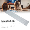 Miniatyrbilde 5 av 5: Konsoll Midtre Skin Skrapemotstand Spillkonsoll Midtre Strip Klistremerke for PS5 Optisk Stasjon Versjon Vert Tilbehør Grå