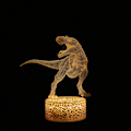 Miniatyrbild 5 av 8: 3D LED-skrivbordslampa nattlampa RC fjärrkontroll 7 färger ändras