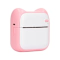 Miniatyrbillede 3 af 10: Termisk printer Bluetooth direkte forbindelse USB opladning 203DPI 1000mAh bærbar mini billedprinter med pink printpapir