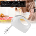 Miniatyrbillede 3 af 5: Elektrisk håndmixer 300W 5 hastigheder skål hvile sikker multidirektionel elektrisk piskeris med 4 piskeris til køkken EU-stik 220V