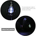Miniatyrbilde 7 av 10: Harpiks Katt Design Lampe Kreativ Nattlys Bord Sengelampe for Lesing (Jern Tråd Lampskjerm, 3.1 x 4.7 x 6.7 Tommer)