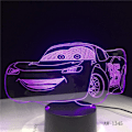 Miniatyrbild 5 av 7: Pojkar födelsedagspresent Lightning McQueen Route 66 Din racingbil
